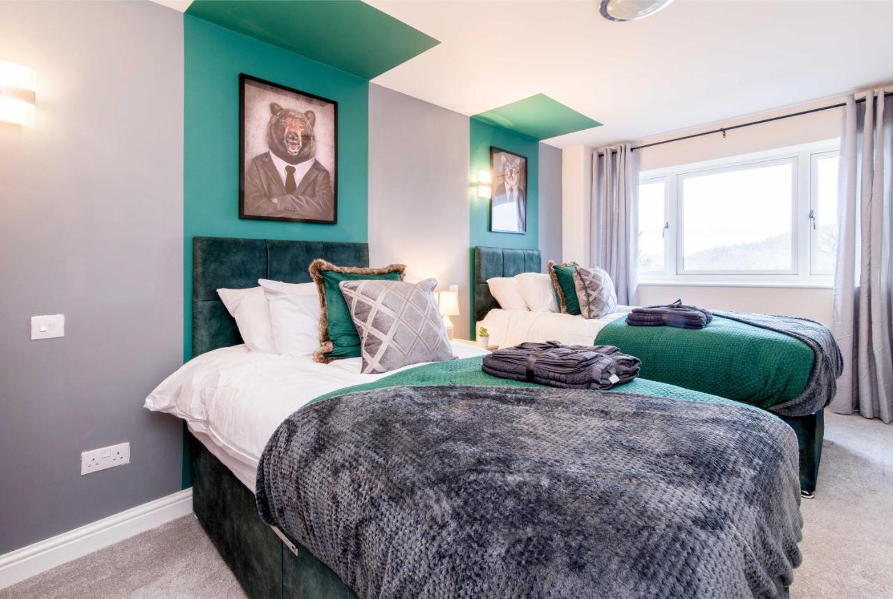 Immaculate 3 Bed House - Stunning Balcony Views Apartment Matlock  Bagian luar foto